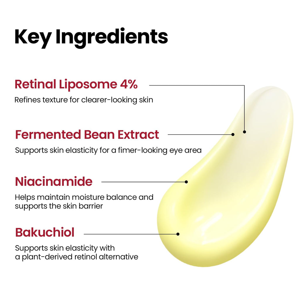KSECRET SEOUL 1988 Eye Cream : Retinal Liposome 4% + Fermented Bean