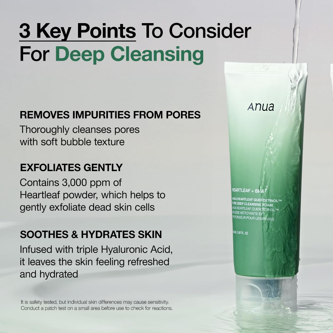 Anua Heartleaf Pore Purifying Duo (Oil & Foam)