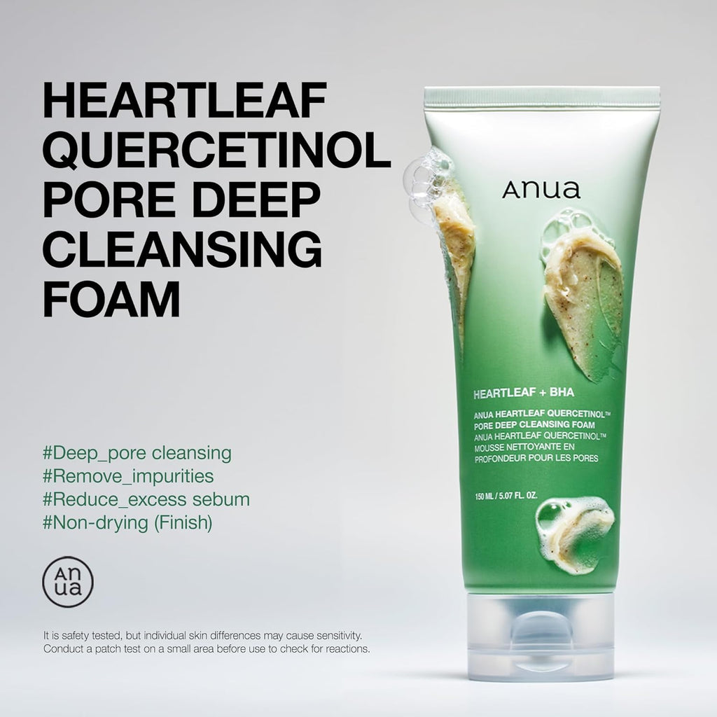 Anua Heartleaf Pore Purifying Duo (Oil & Foam)