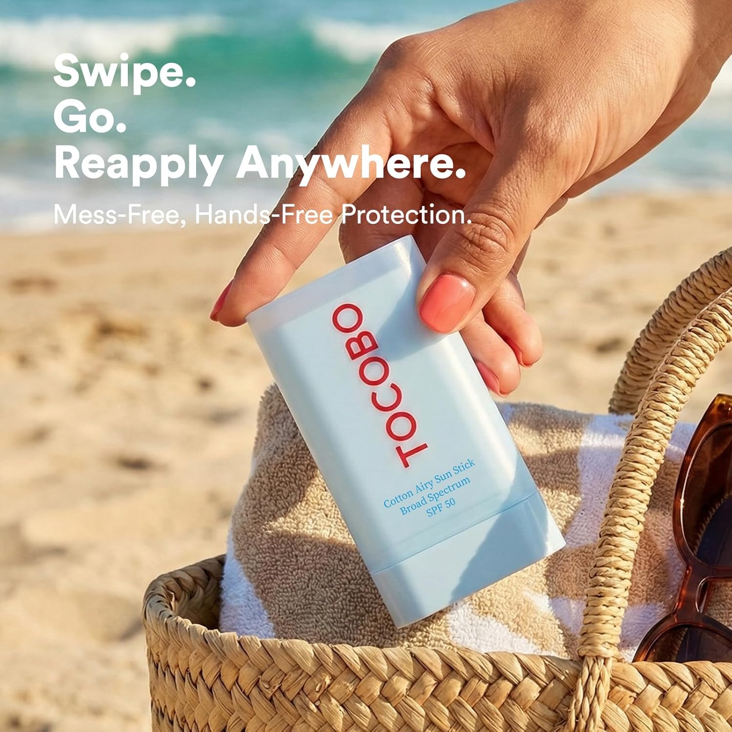 TOCOBO Cotton Airy Sun Stick SPF 50